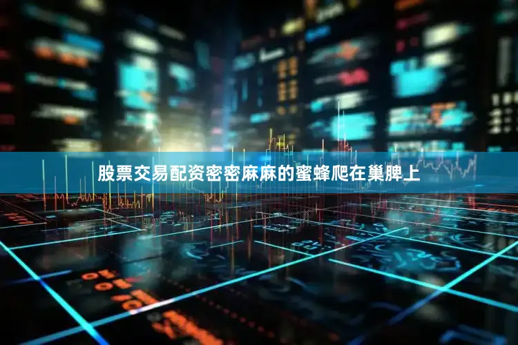 股票交易配资密密麻麻的蜜蜂爬在巢脾上